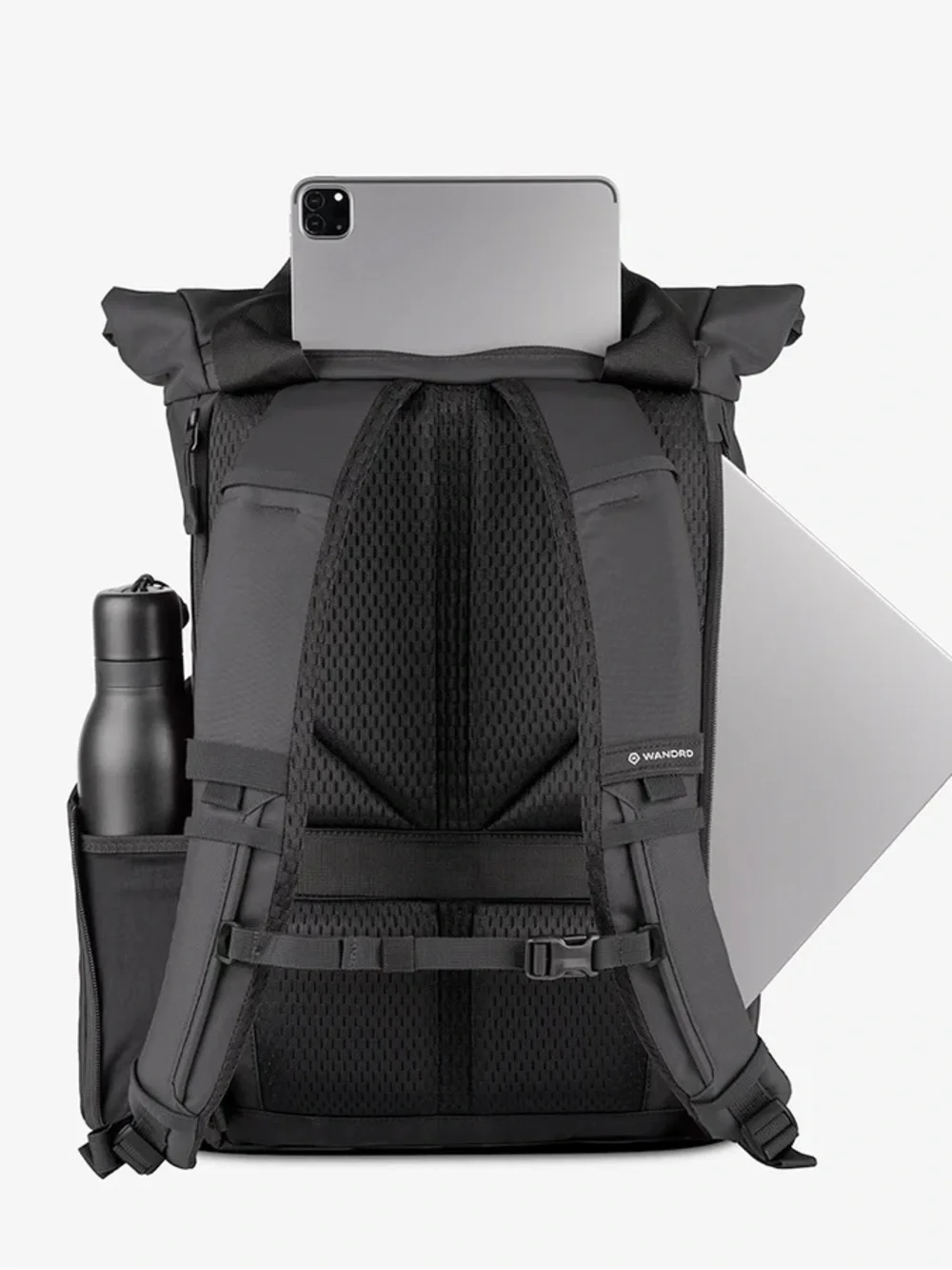 WANDRD PRVKE EDC Backpack Slim Roll Top Adjustable Accessory Compartments NWOT